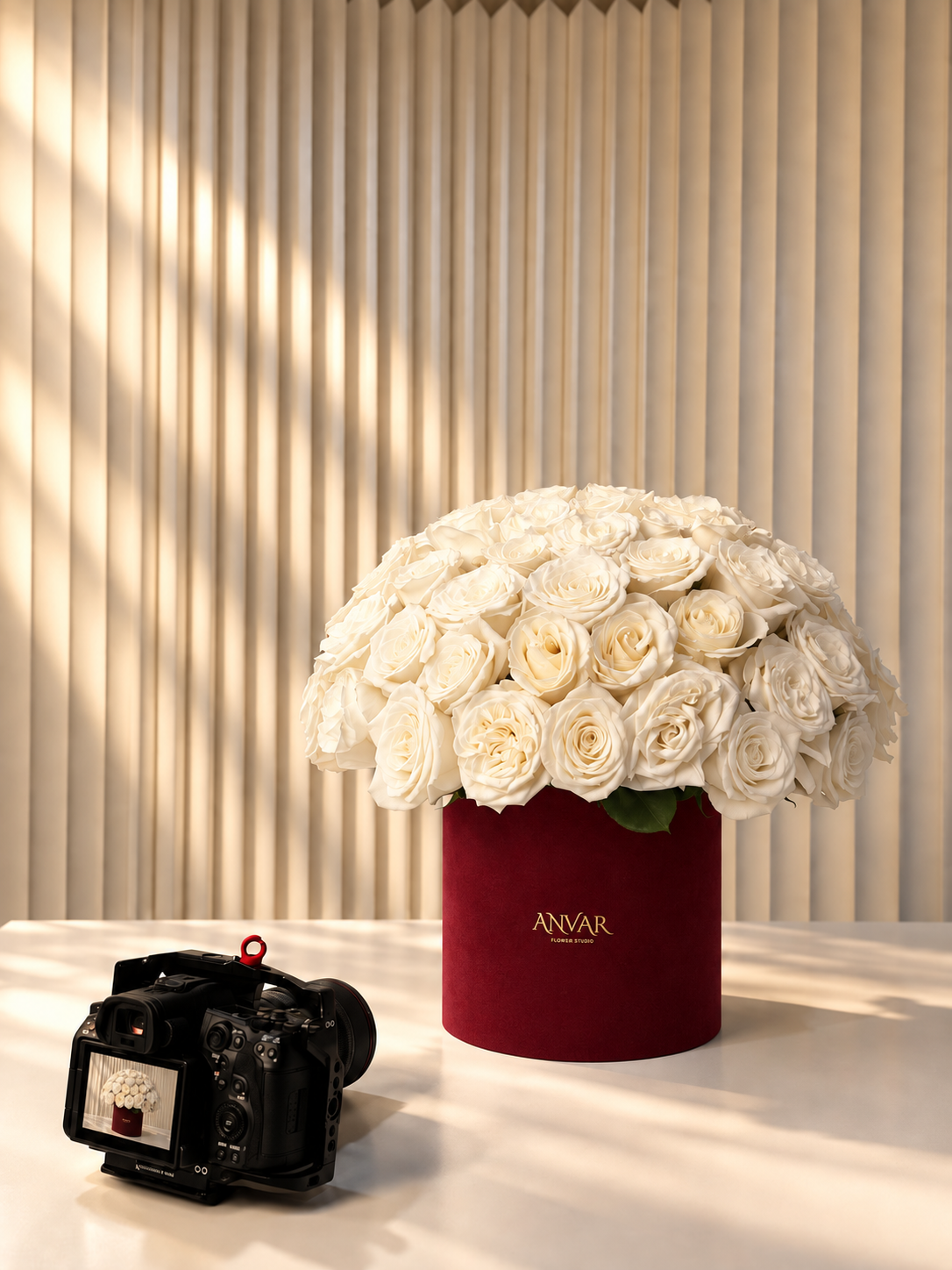 ANVAR 61  —  Roses in a Signature Box