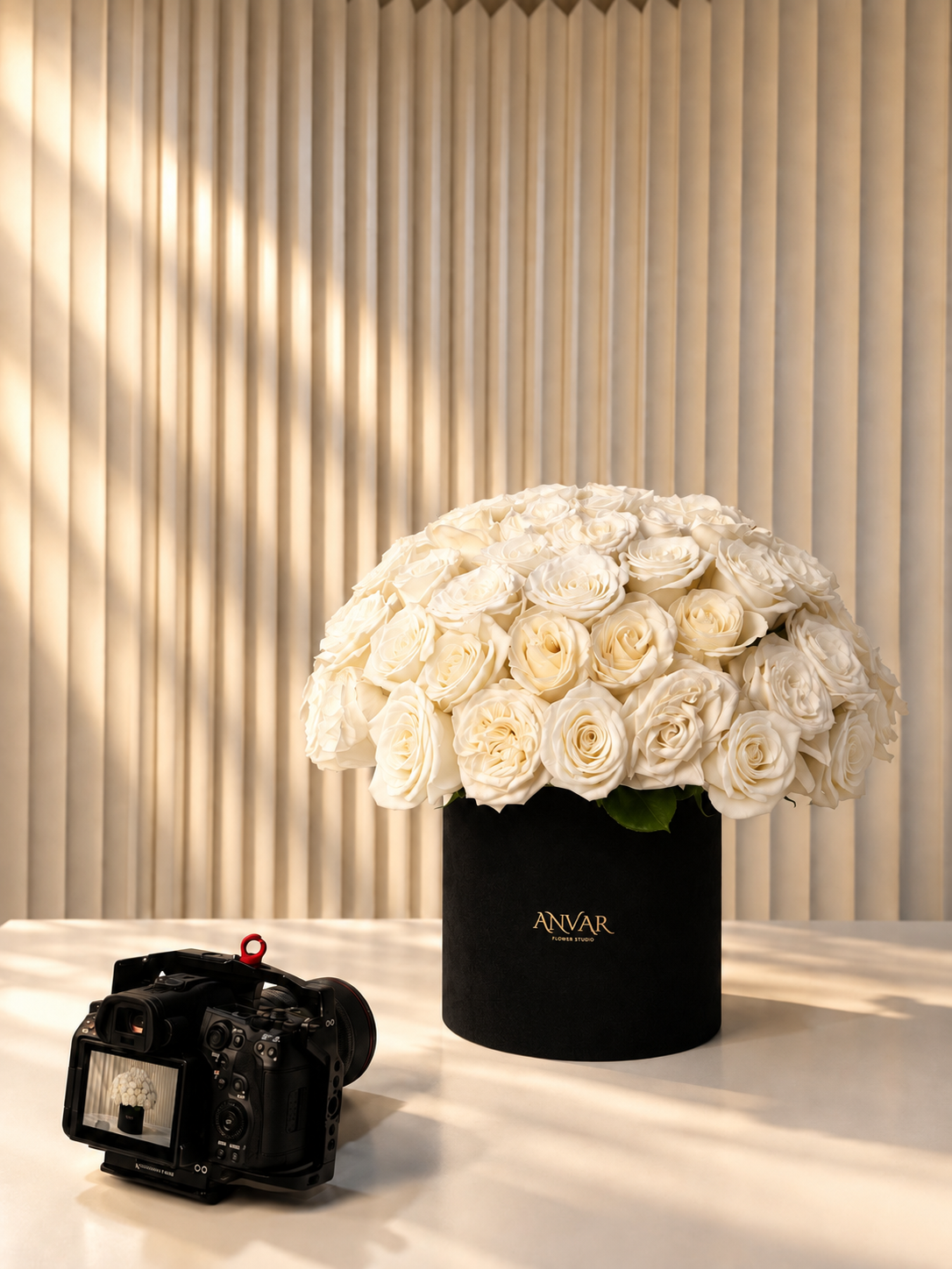 ANVAR 61  —  Roses in a Signature Box