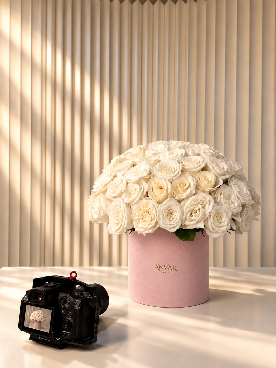 ANVAR 61  —  Roses in a Signature Box